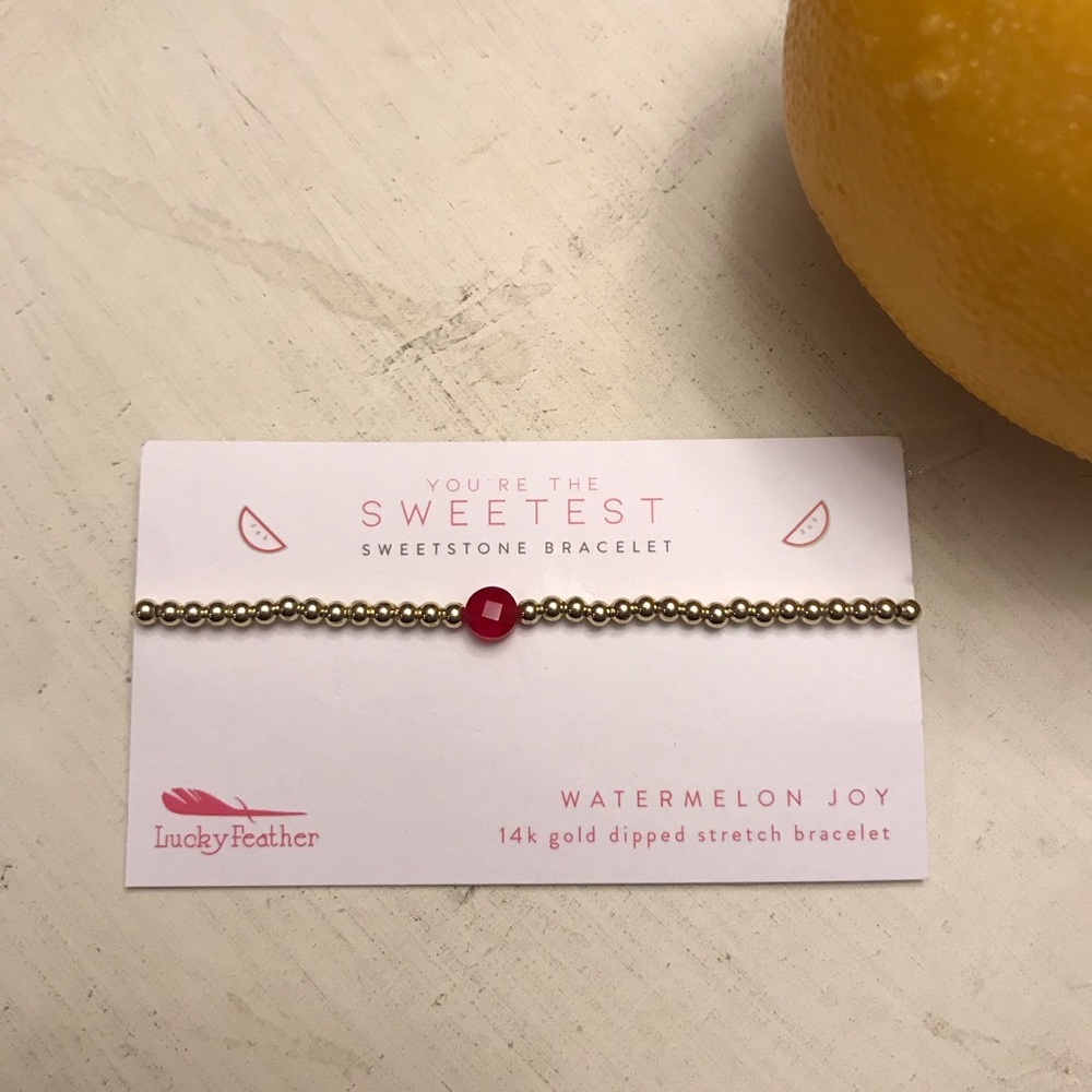 💍Lucky Feather Sweetstone Bracelet